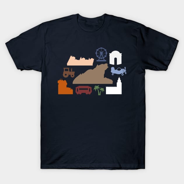 Journey around the grizzly T-Shirt by duchessofdisneyland